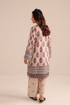 2 Piece Stitched  Printed Cotton Lawn Suit - Ready to Wear