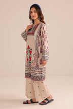 2 Piece Stitched  Printed Cotton Lawn Suit - Ready to Wear