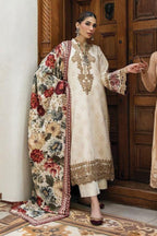 3 Piece Stitched Lawn Suit - Ready To Wear