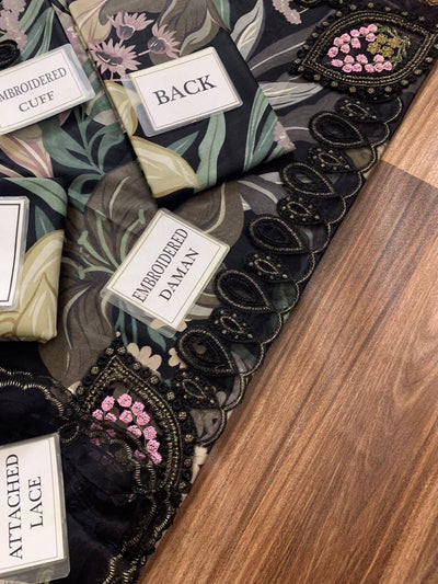 3 Piece Luxury Ready To Wear Dress