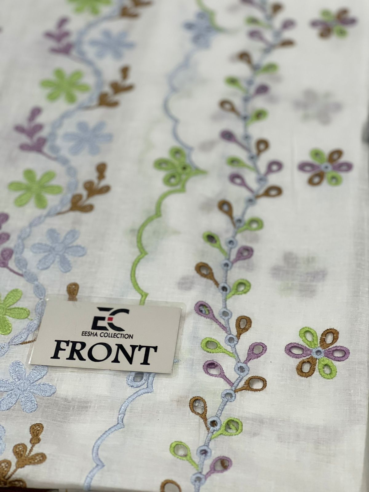 3 Piece Stitched Lawn Suit Ready To Wear