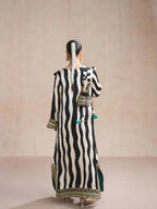 3 Piece  Stitched Silk Suit - Ready to  Wear