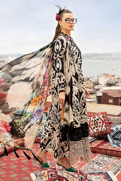 Stitched 3-Piece Cambric Lawn Suit