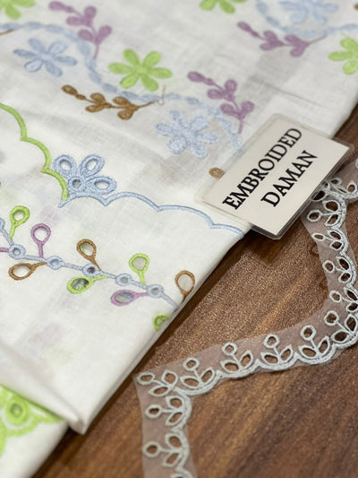 3 Piece Stitched Lawn Suit Ready To Wear