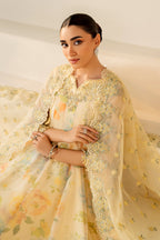 3 Piece Stitched Chiffon suit - Ready to  Wear