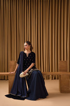 Luxury Hand-Embellished Micro Velvet Formal Suit