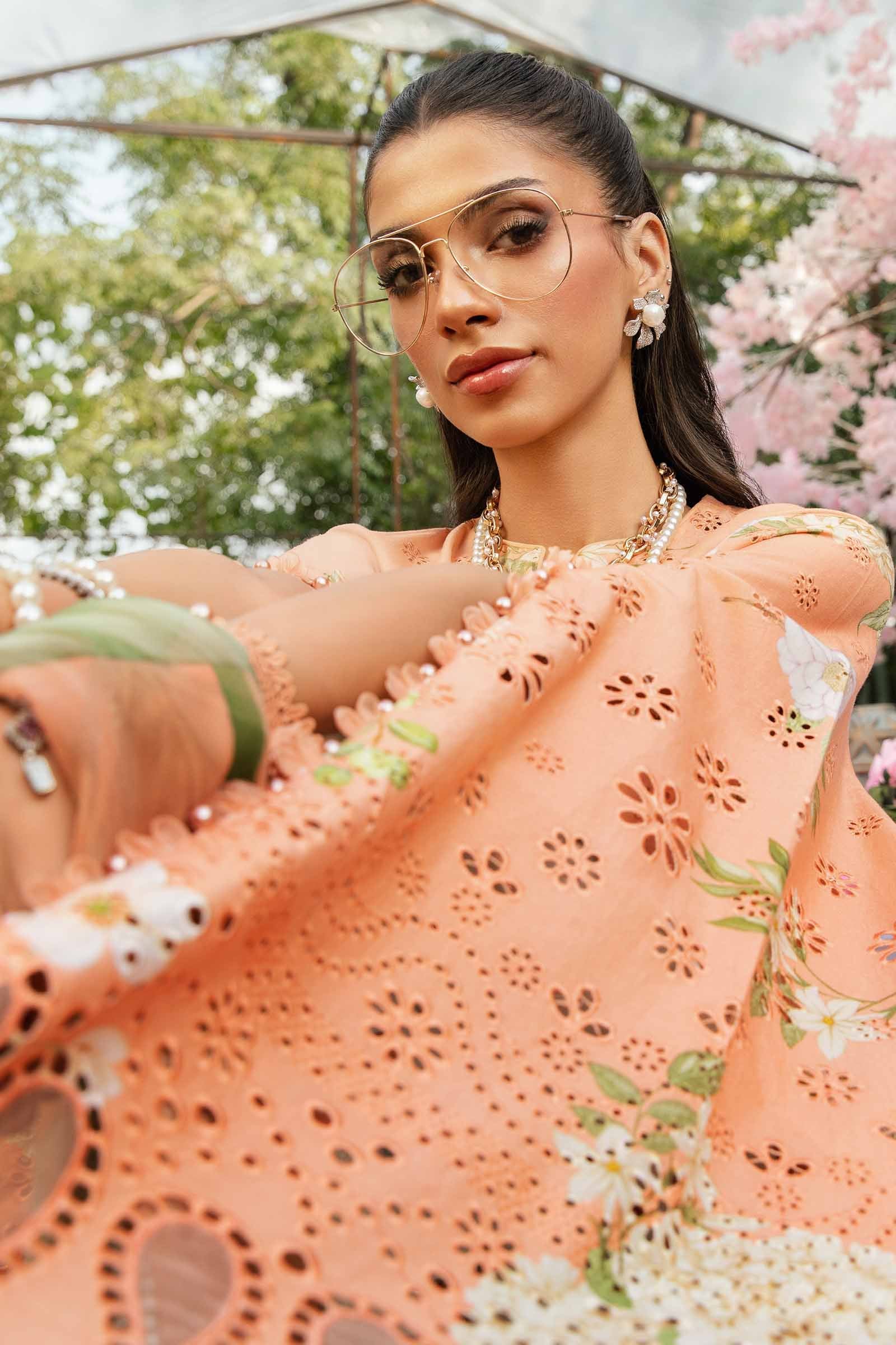 Stitched 3-Piece Embroidered Lawn Suit – New Arrival