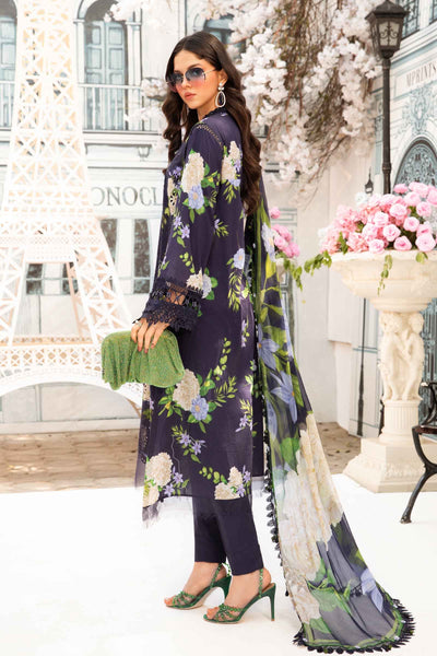 Stitched 3-Piece Embroidered Lawn Suit