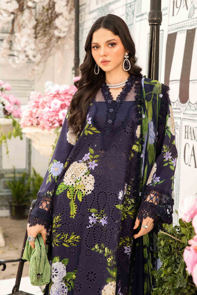 Stitched 3-Piece Embroidered Lawn Suit