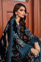 Lawn Embroidered Stiched 3 pieces Suit
