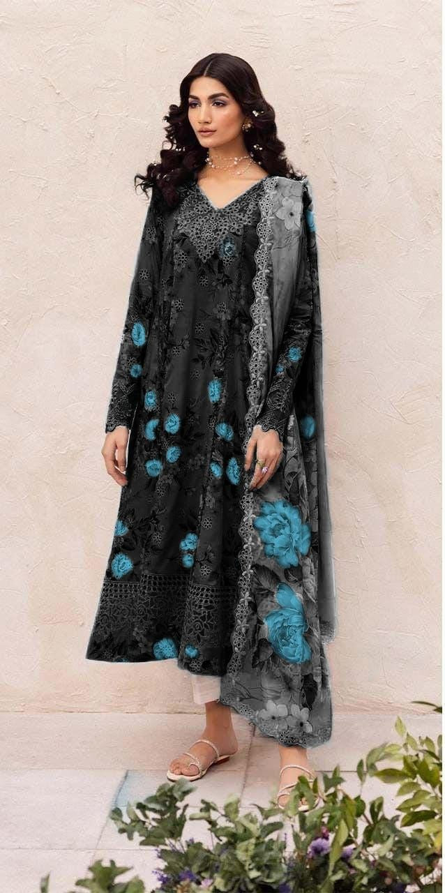 3 Piece Ready To Wear Stitched Lawn Suit