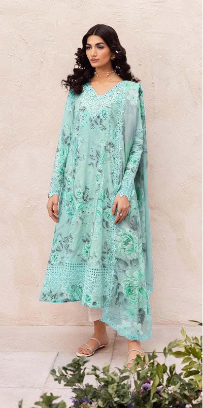 3 Piece Ready To Wear Stitched Lawn Suit