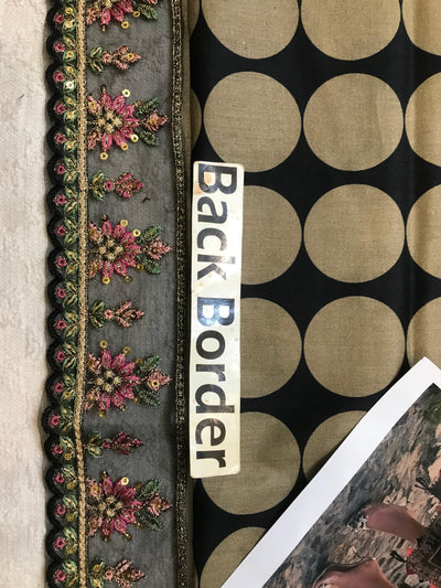 3 Piece Stitched Lawn Suit - Ready To Wear