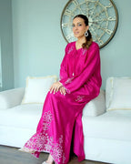 2 Piece Silk Kaftan - Ready To Wear