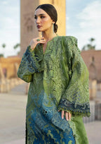 3 Piece Stitched Chikankari Embroidery Dress - Ready To Wear