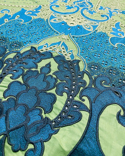 3 Piece Stitched Chikankari Embroidery Dress - Ready To Wear