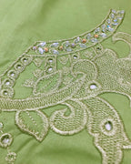 3 Piece Stitched Chikankari Embroidery Dress - Ready To Wear