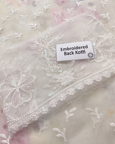 3 Piece Stitched Embroidery Dress - Ready To Wear