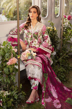 3 Piece Stitched Lawn Dress - Ready To Wear