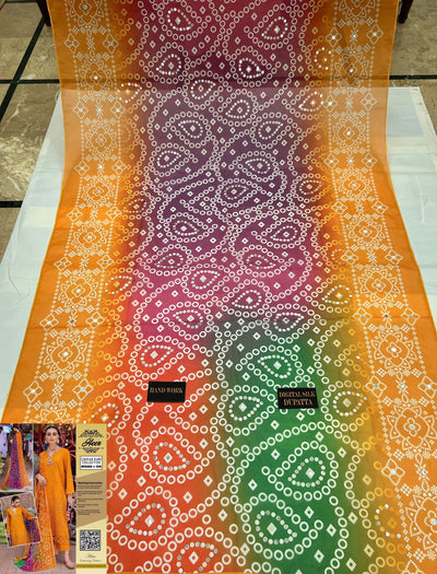 3 Piece Stitched Chikankari Dress - Ready To Wear