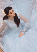 3 Piece Chiffon Embroidery Dress - Ready To Wear