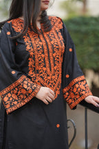 2 Piece Stitched Embroidery Lawn Suit - Ready To Wear