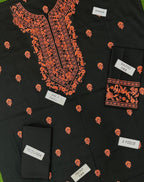 2 Piece Stitched Embroidery Lawn Suit - Ready To Wear