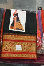 Indian Banarasi Stitched Saare - Ready To Wear