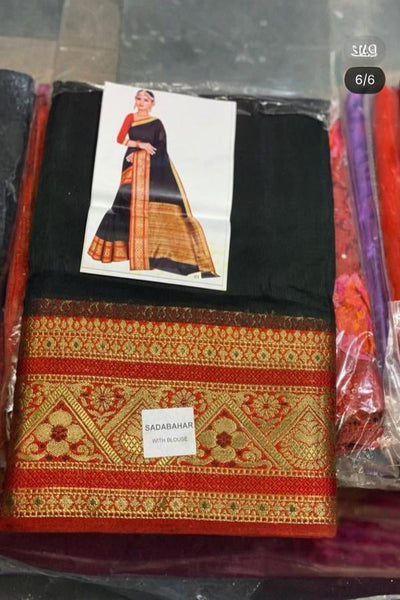 Indian Banarasi Stitched Saare - Ready To Wear