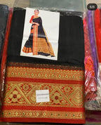 Indian Banarasi Stitched Saare - Ready To Wear