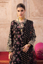 3 Piece Stitched Silk Dress - Ready To Wear