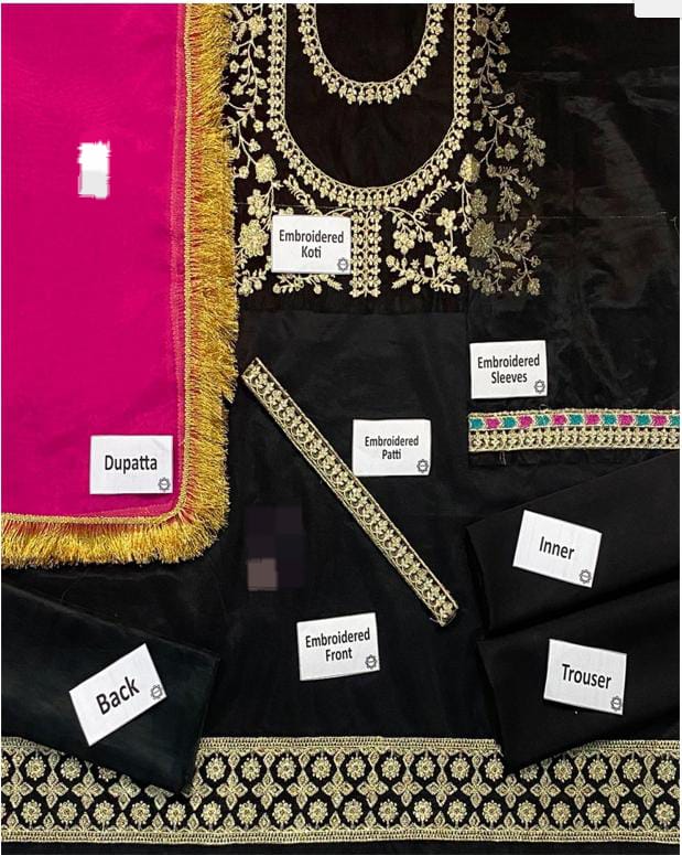 3 Piece Stitched Kids Dress - Ready To Wear