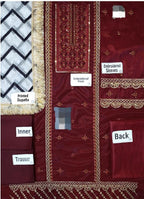 3 Piece Stitched Kids Dress - Ready To Wear