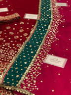 3 Piece Stitched Embroidered Dress - Ready To Wear