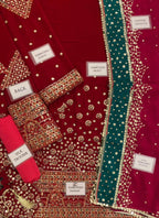 3 Piece Stitched Embroidered Dress - Ready To Wear