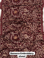 Bareeze Ready To Wear Embroidery Shawl