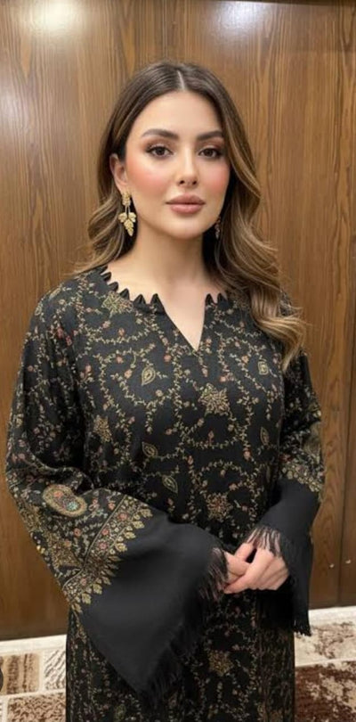 2 Piece Stitched Kaftan - Ready To Wear