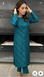 3 Piece Stitched Khaadi Fabric Dress - Ready To Wear