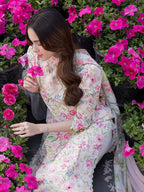 3 Piece Stitched Chikankari Suit - Ready To Wear