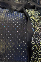 3 Piece Stitched Silk Stone Dress - Ready To Wear