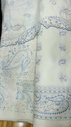 3 Piece Stitched Chikankari Embroidery Dress - Ready To Wear