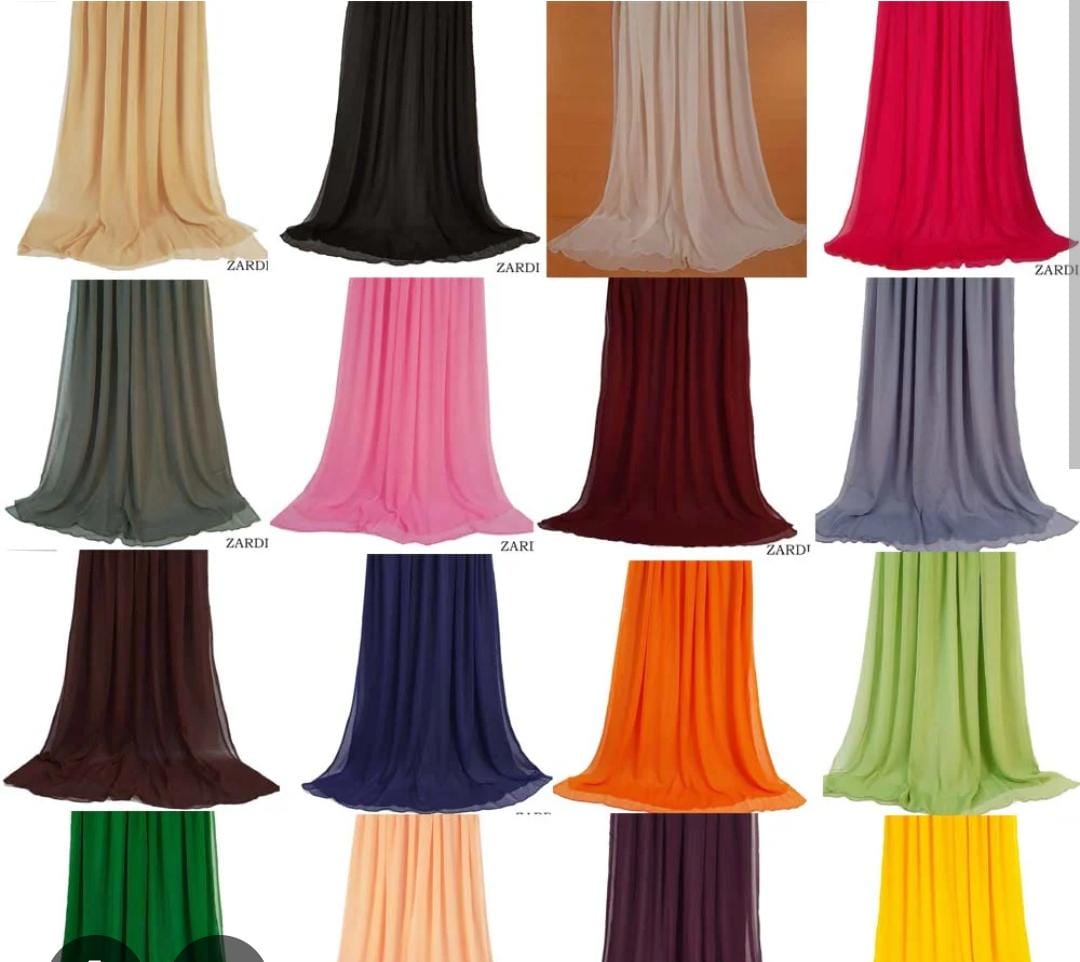 Crush Chiffon Dupatta