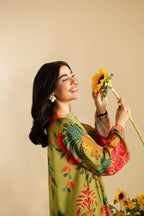 2 Piece Stitched Cord Set - Ready To Wear