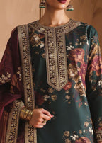 3 Piece Stitched Embroidered Dress - Ready To Wear