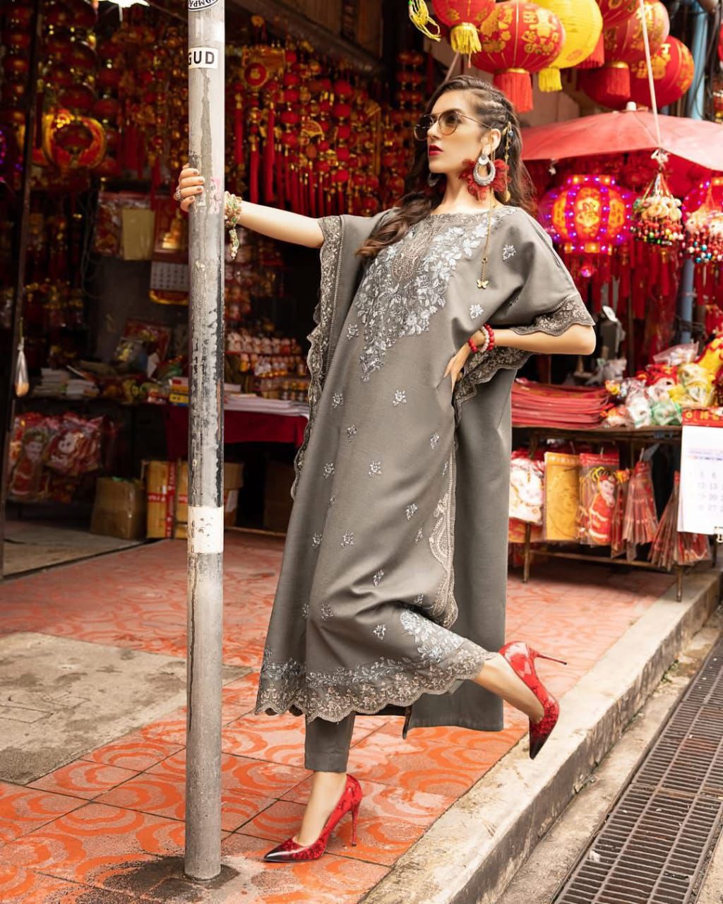 2PC  Stitched Suit  Dhanak Suit - Ready   to Wear