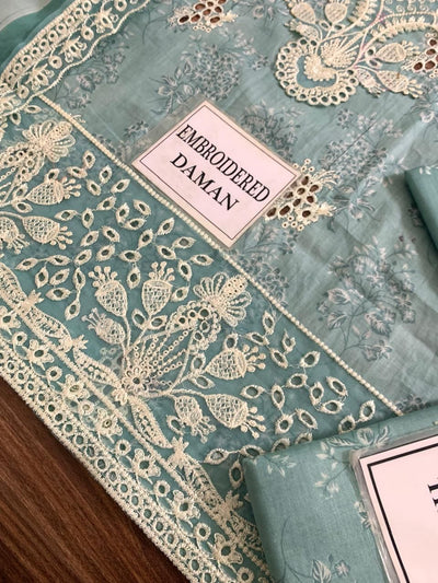 AFROZEH  3-Piece Embroidered Lawn Suit Collection