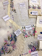 03-Piece Chikankari Embroidered Suit