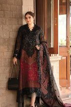 3 Piece Stitched Lawn Suit - Ready To Wear