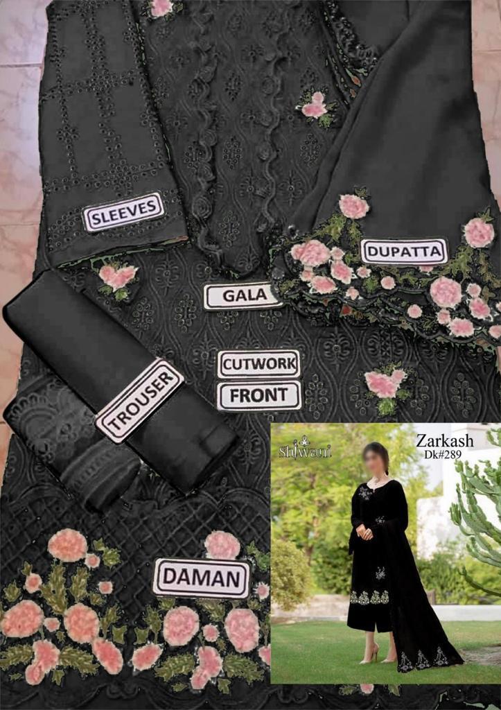 3 Piece Stitched Chikankari Suit - Ready To Wear