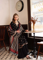 3  Piece Stitched  Dhank  suit  - Ready to Wear